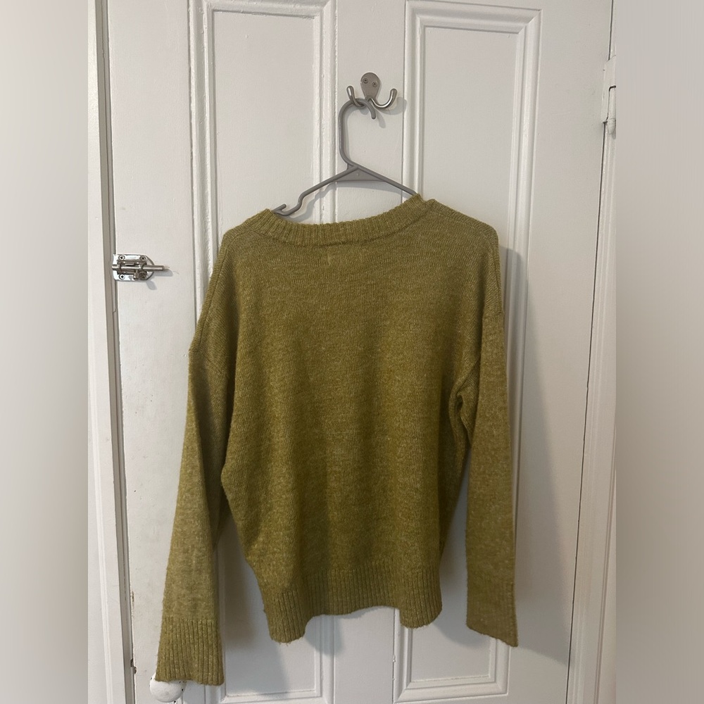 Green sweater